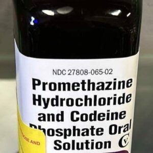 promethazine hydrochloride and codeine phosphate oral solution 6.25mg bottles