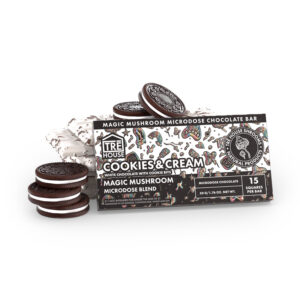 Cookies Cream Mushroom Chocolate Bars